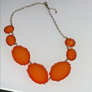 Orange Statement Necklace